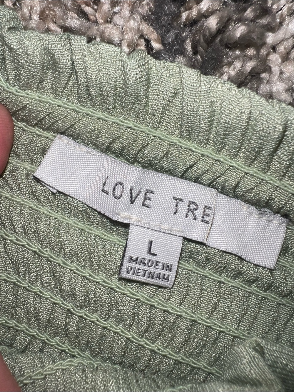 Love Tree Light Sage Tiered Maxi Skirt - Picture 2 of 4